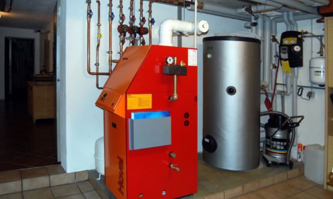 Котел на жидком топливе
