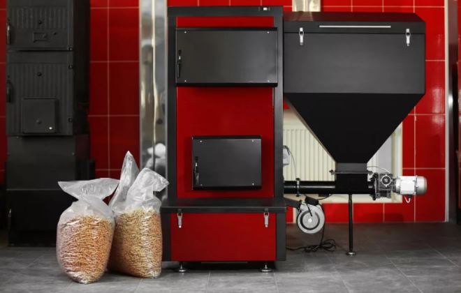 Котел на пеллетном топливе