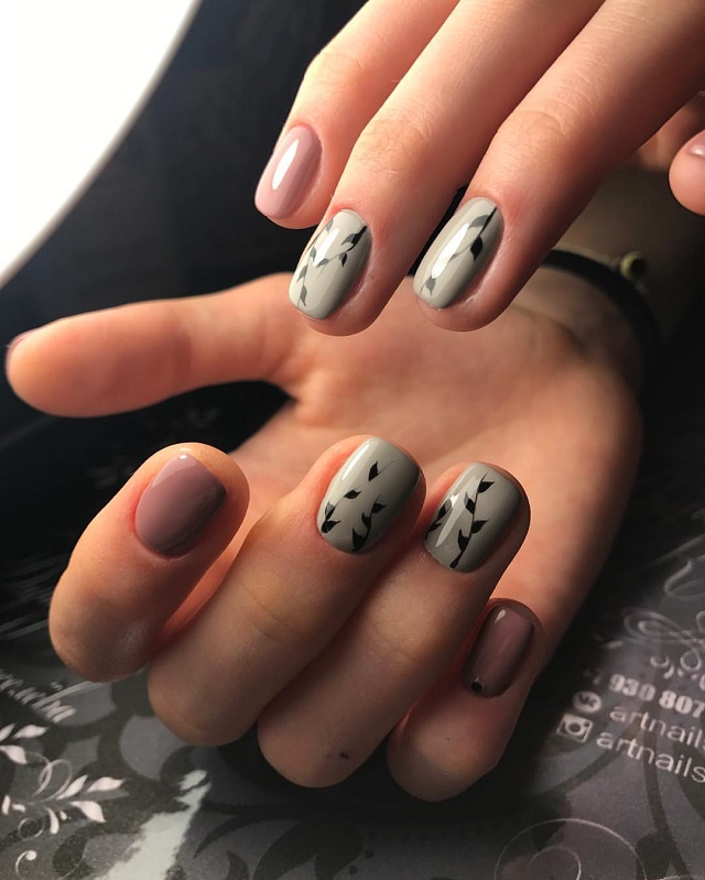 Маникюр: Природные мотивы