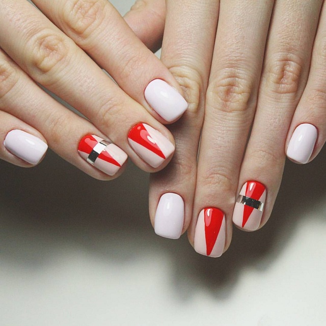 Маникюр: Геометрические фигуры