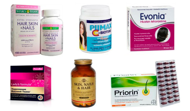 Витамины для волос