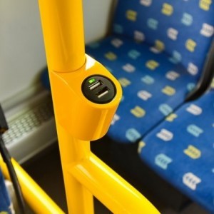 USB-зарядка в автобусах