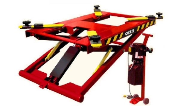 мобильный подъёмник ножничный Atis MR06 для кузовных и шиномонтажных работ 