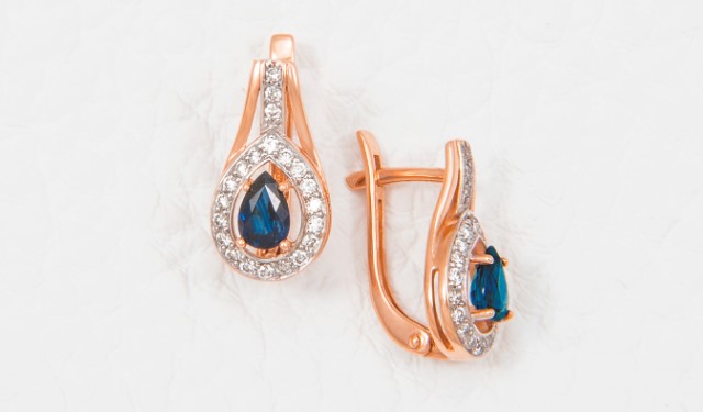 Серьги из золота NewGold