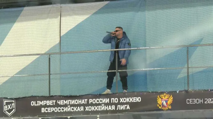 Гимн ХК Рязань-ВДВ презентация на матче ВХЛ