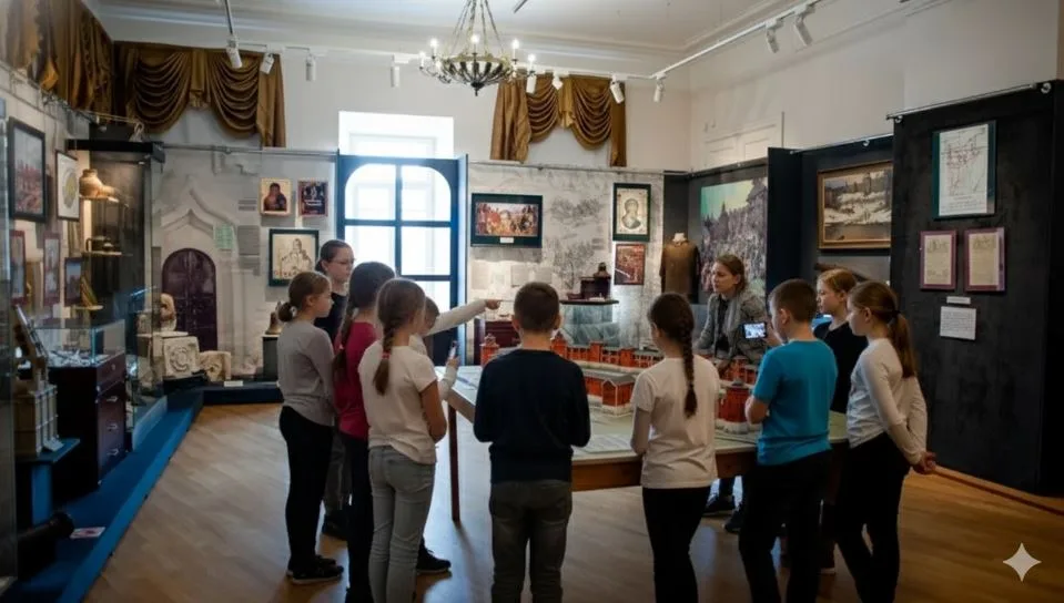 В краеведческом музее Коломны