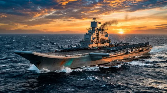 19FortyFive: Индия столкнулась с проблемами авианосца INS Vikramaditya из РФ