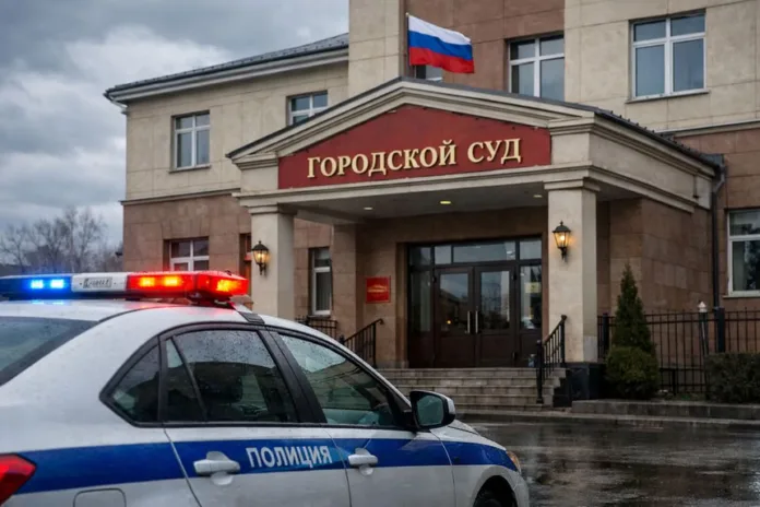 Подсудимый напал на полицейских в Долгопрудненском городском суде