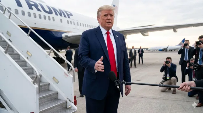 Трамп назвал позором слежку ФБР за перемещениями его жены и сына при Байдене