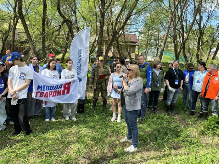 В Сергиевом Посаде прошла акция «Вода России»