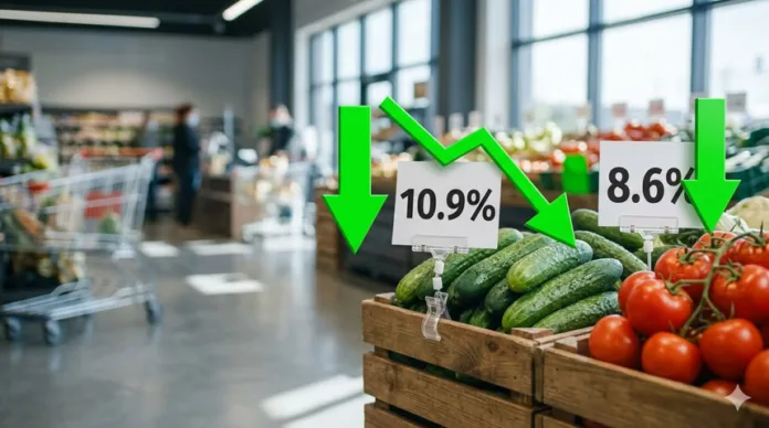Росстат зафиксировал снижение цен в России на 0,02% в середине мая