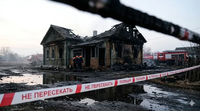 Два человека погибли при пожаре в Измалковском округе Липецкой области