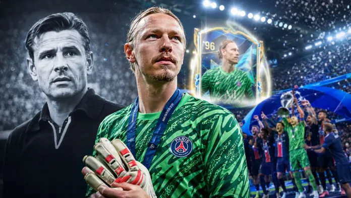 Сафонов стал самым рейтинговым вратарем в EA FC 26 после победы ПСЖ в ЛЧ