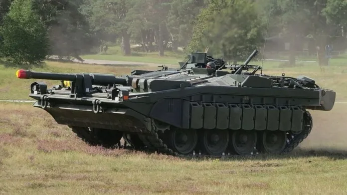 Под Харьковом уничтожен 2-ой редкий шведский танк Strv 103 за все время СВО