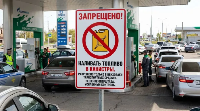 Хинштейн: в Курской области с 24 июня запрещена заправка топлива в канистры