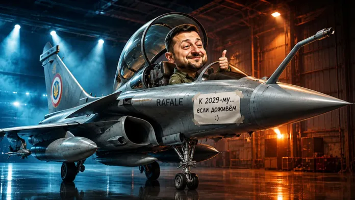 Макрон пообещал Киеву истребители Rafale только к концу десятилетия