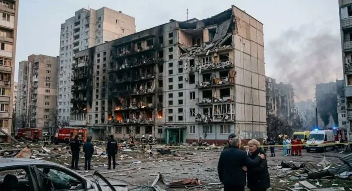 Поврежденные дома