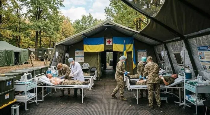 полевой госпиталь ВСУ
