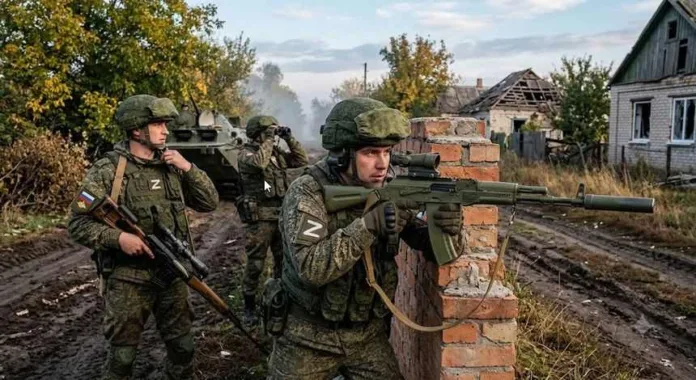 российские бойцы