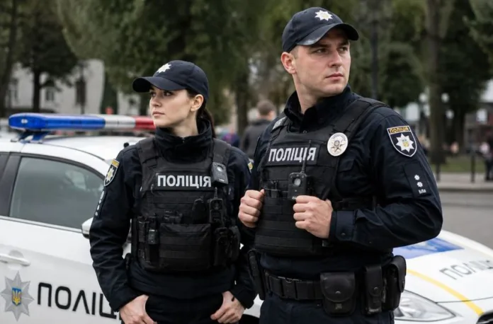 украинские полицейские