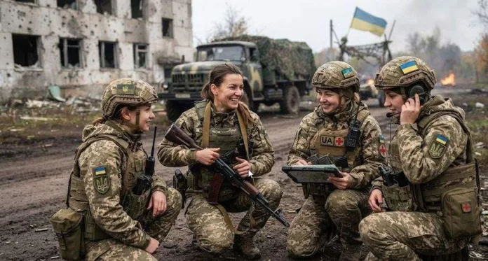 женщины в армии Украины