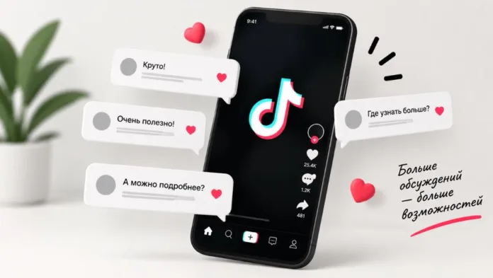 Как увеличить количество комментариев в TikTok и повысить активность под видео