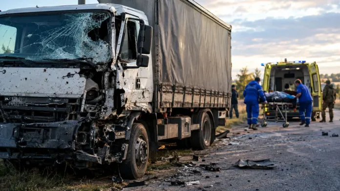 Два водителя грузовиков ранены при атаке дронов в Шебекинском округе
