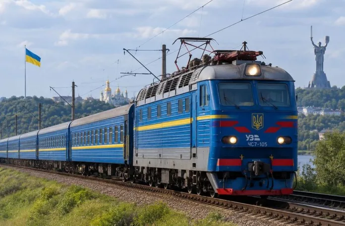поезд на Украине
