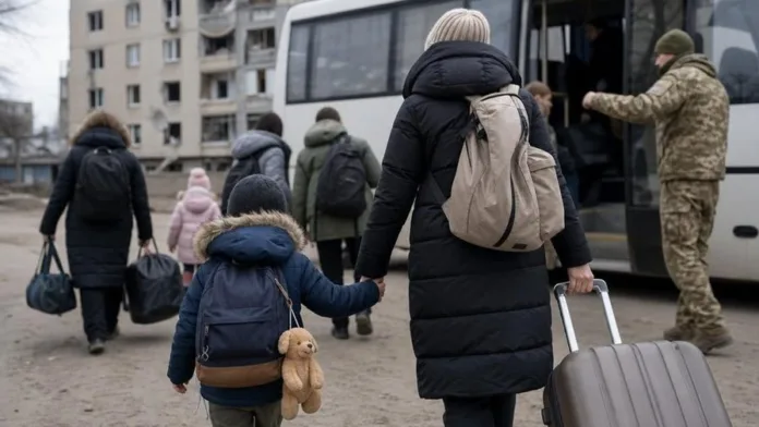 Иллюстрация к новости «В Краматорске расширили зону принудительной эвакуации детей»