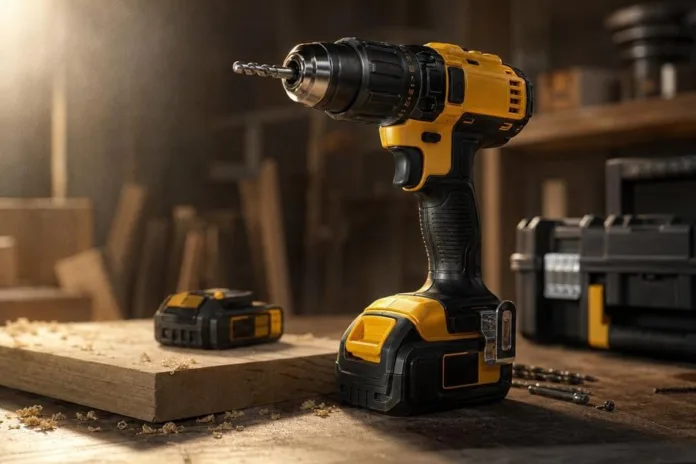 Обложка статьи «DeWalt DCD777S2T: удобная дрель для дома, если хватит батарей по 1,5 А·ч»