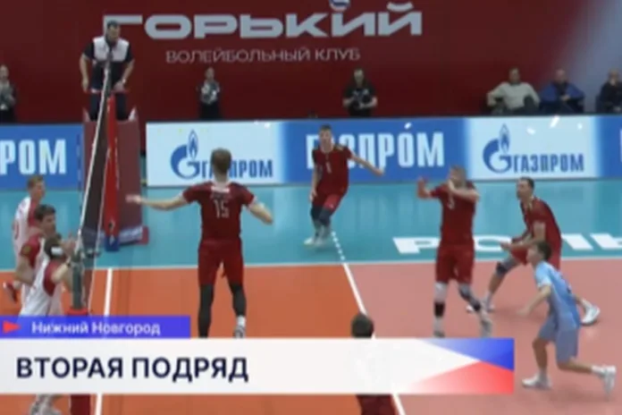 Волейболисты «Горького» победили «Оренбуржье» со счётом 3:1