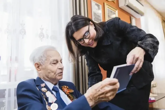 Ветеран Евгений Макаров из Нижегородской области отметил 101-летие