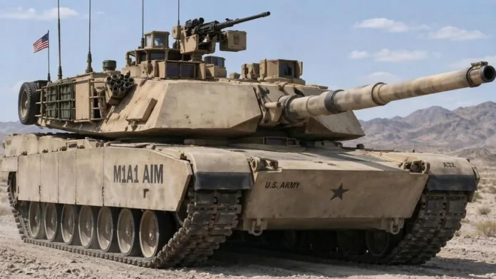 танк M1A1 AIM Abrams
