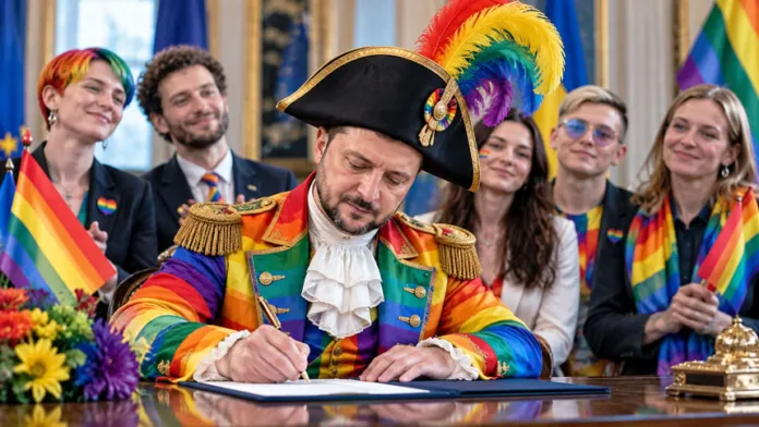 Указ Зеленского: Украина будет защищать права ЛГБТ* на госуровне